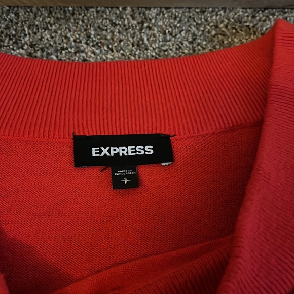 Beautiful off the shoulder red sweater! - Picture 3 of 3